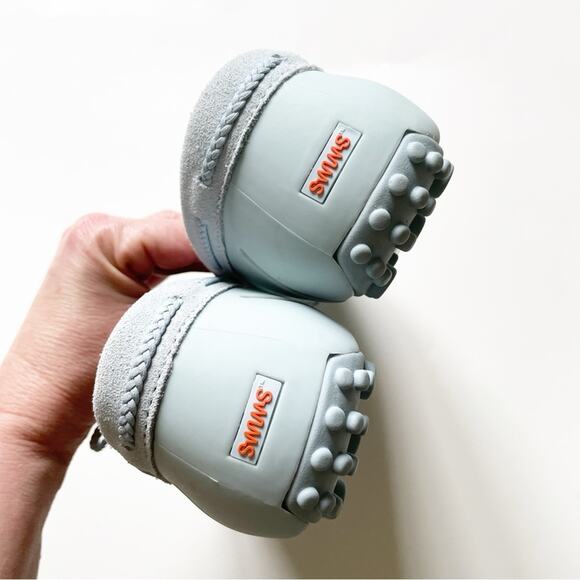 NEW Men’s Ice Blue SWIMS Woven Driver Loafers - Picture 8 of 9